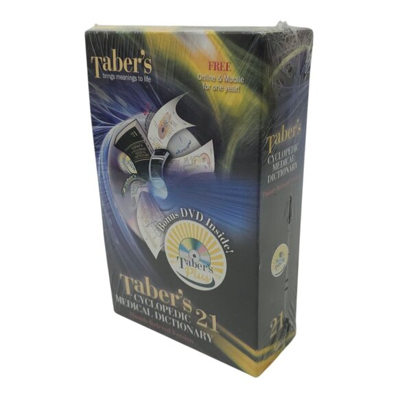 Taber's Cyclopedic Medical Dictionary 21st Edition Thumb Indexed DVD NEW SEALED - Picture 3 of 14